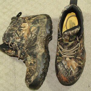 Men's 9.5 Mossy Oak RedHead Camo Waterproof Hunting Boots CWY - 7704C